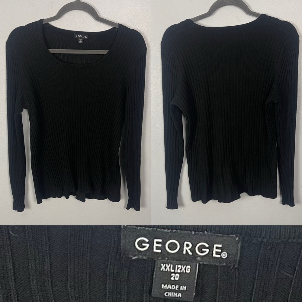 Y2K Ribbed Sweater - Picture 3 of 3